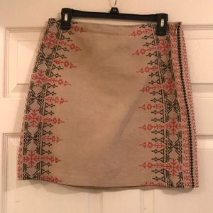 Loft Linen Skirt- Size 6